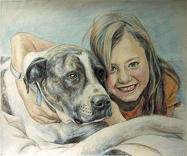 custom dog art