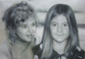 enfants en peinture
