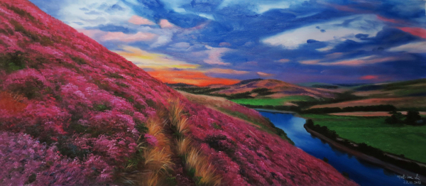 landscape canvas paintings