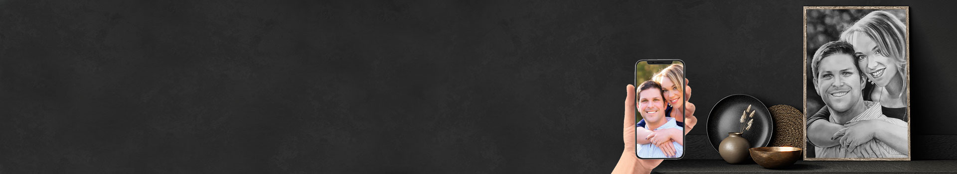 black pencil sketch artist near me