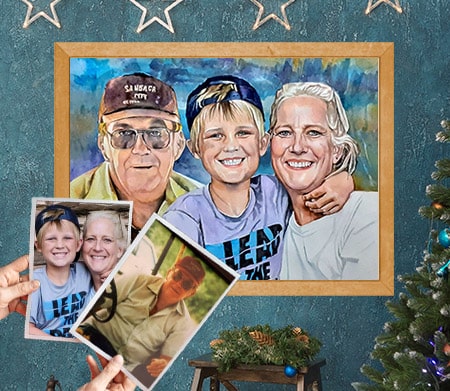 Custom Watercolor Portraits