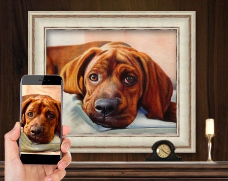 painting of your dog