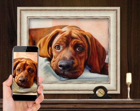 Custom Dog Paintings By Real Dog Portrait Artists Paintyourlife