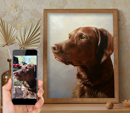 Personalized Pet Photo Memorial  Paint Your Life