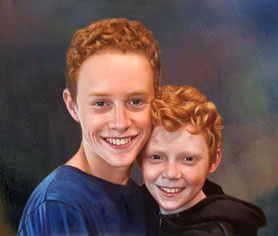 blue-bronze background