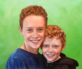 green-warm background