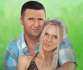 green-warm background