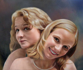 blue-bronze background