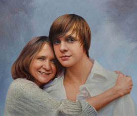 blue-cold background