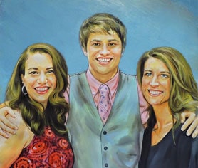 cold-blue background